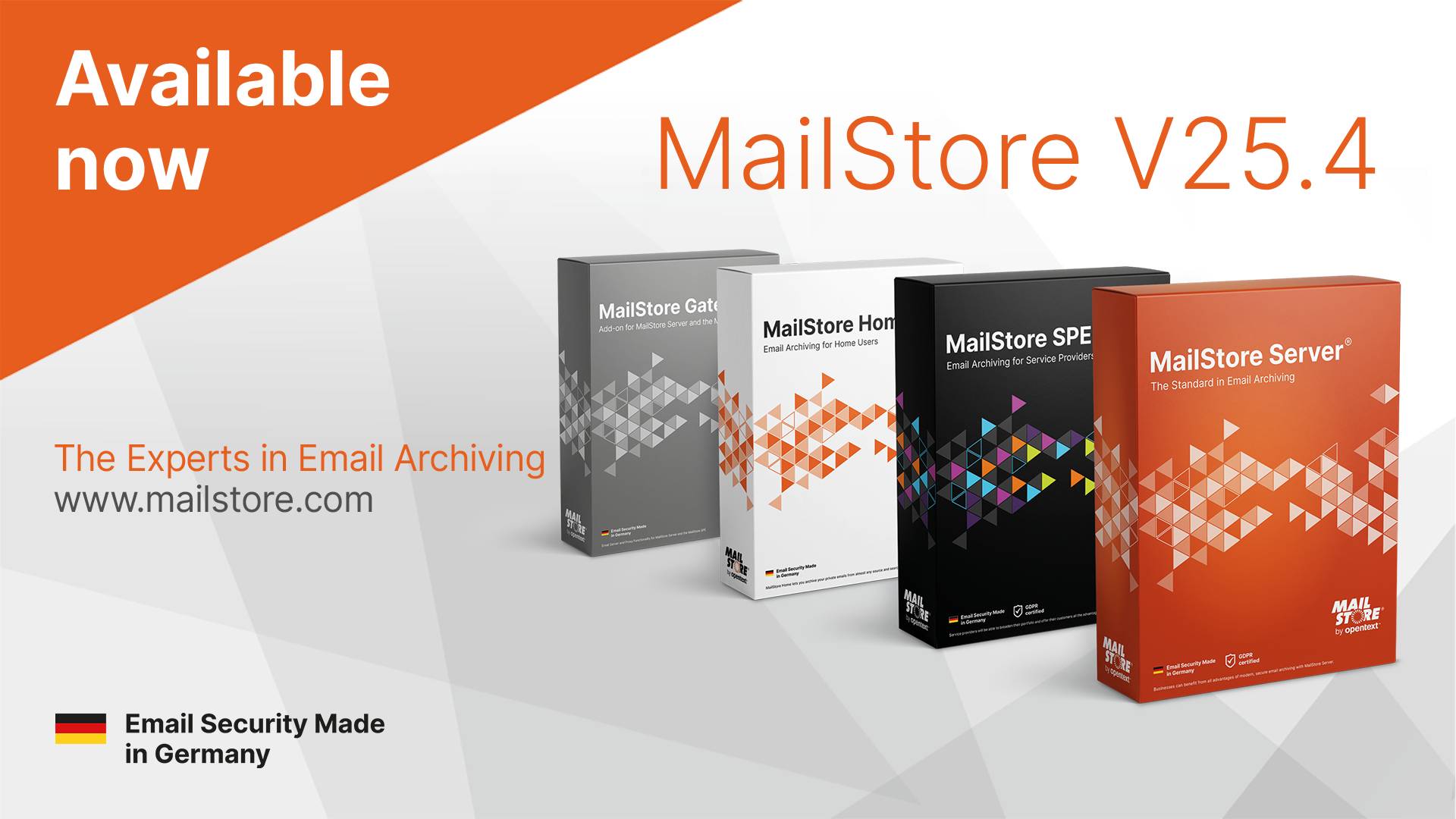 MailStore 25.4 版本新特性